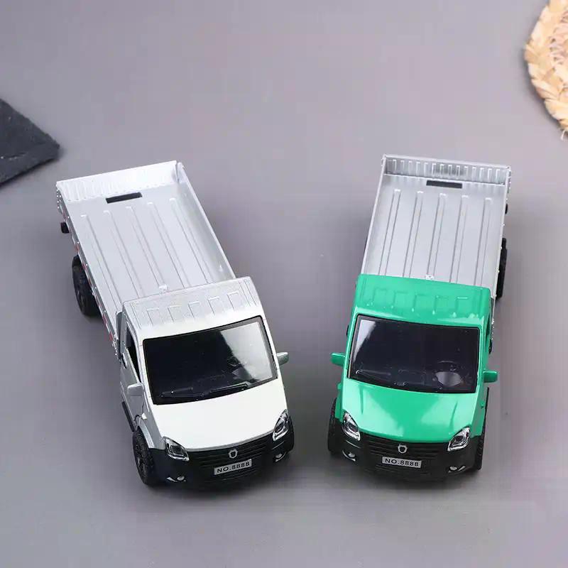 1/36 Skala Legering Tilbage træk Tre-dørs Lastbil, Stilfuldt Design, Kan Transportere Last Drengs Legetøj Trykstøbt Metal Børnelegetøj Transport Lastbil