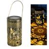 Sac Taske Solar Light Lantern Garden Light Waterproof Outdoor LED Garden Light Warm White (Butterfly)