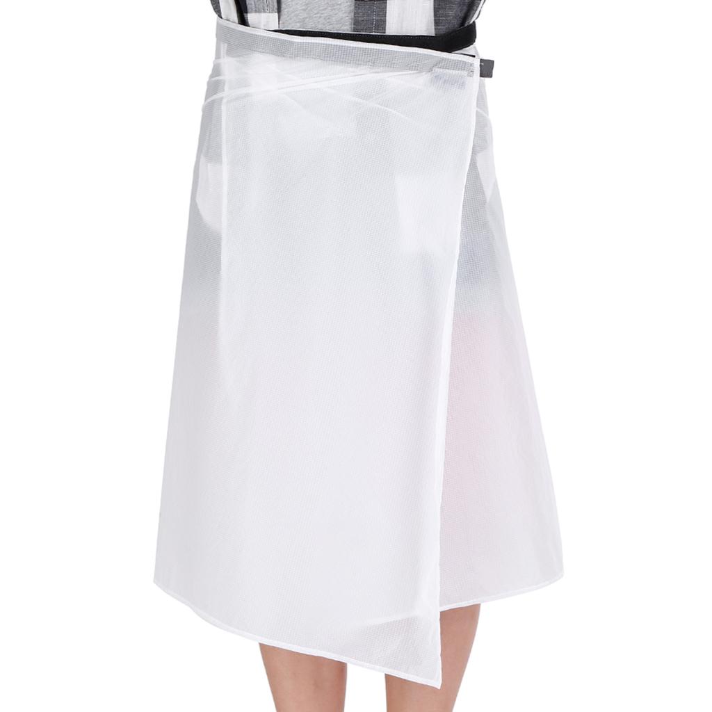 Outdoor Rainproof Rain Skirt, Portable Foldable Hiking Skirt, Silicone Coated Nylon, Waist Fits 60-100cmCelsius23.6-39.3in, Fast Release St