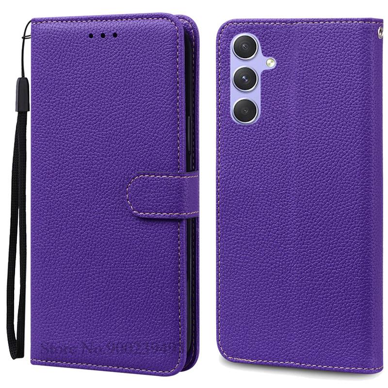 A34 5G Case For Samsung Galaxy A34 Case Silicone Cover For Samsung Galaxy A34 A 34 SM-A346B Phone Cases Leather Wallet Cover