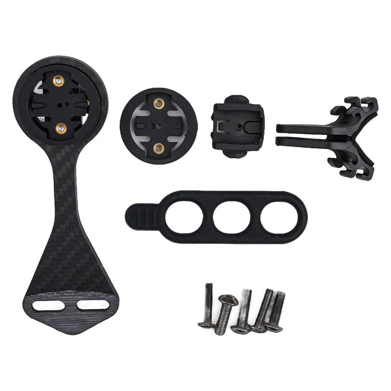 Lamp Holder Computer Mount For Garmin For-XOSS G G+ Bicycle Handlebar Carbon Fiber For F12 F MOST High Performance