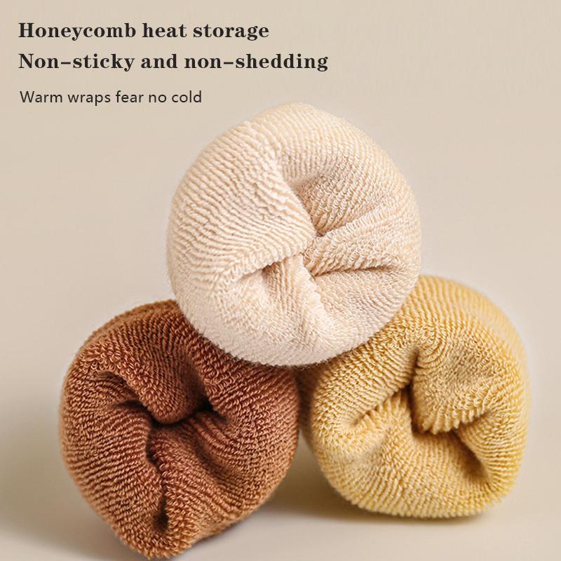 3 Pairs/Lot Thick Baby Mid Tube Socks For Winter Warm Newborn Mid Tube Socks Cartoon Dog Socks For Boys And Girls