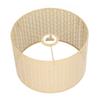 Trommelschirm E27 E14 Clip Draht Blattform Ausgehöhlt Metall Dekorativer Lampenschirm Abdeckung für Tisch Wand Deckenleuchte Gold