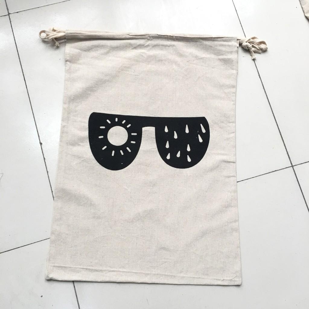 Childrens Toy Storage Bag With Bear Face Design For Travel And Home Organization