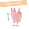 cat Shaped Trash can Kitchen Garbage bin Cartoon Waste Basket Dorm Trash can Tiny Trash can Little Trash can Mini Desktop Wastebasket Pen Container