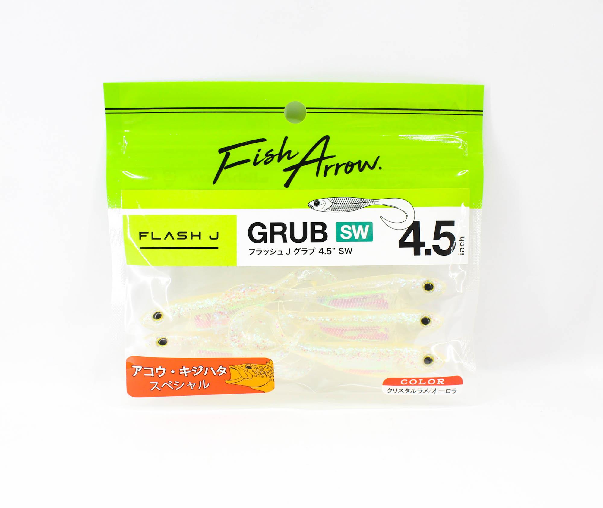 

Мягкая приманка Fish Arrow Flash J Grub SW 4,5 дюйма, 5 шт. в упаковке #142 (8369)