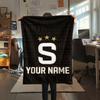 1PC Custom Name AC Sparta Praha Patterned Flannel Blanket Suitable For All Seasons for Home Decor Warmth and Comfort Gifts Holiday Present