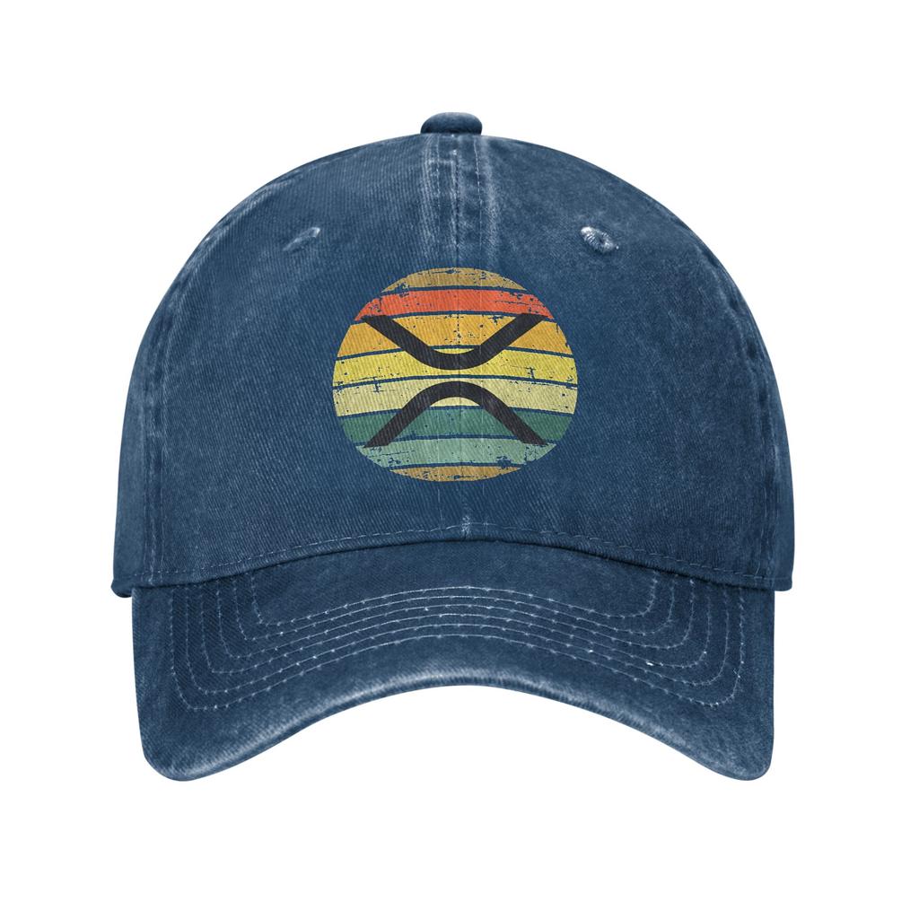 XRP Ripple Casual Baseball Cap Summer Trucker Hat High Quality Outdoor Sport Hip Hop Hats Female Male Vintage Baseball Caps