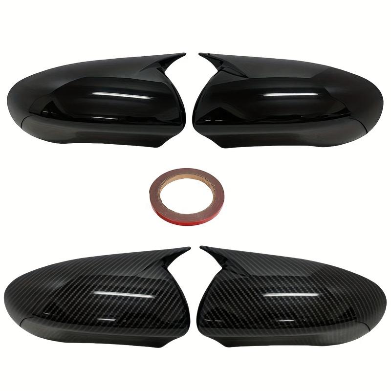 Carbon Look/Glossy Black Car Side Wing Cap Mirror Cover For Nissan Qashqai J10 2007-2014 Rearview Mirror Case Add-on accessories