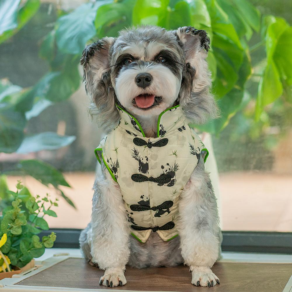 

Chinese New Year Dog Clothes Tang Suit Pet Apparel Poodle Schnauzer Samoyed Husky Labrador Golden Retriever Big Dog Clothing M