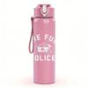 1PC The Thin Blue Line Police Minimalist Print 750ml Portable Sports Water Bottle Leakproof Gym Outdoor Travel Drink Cup