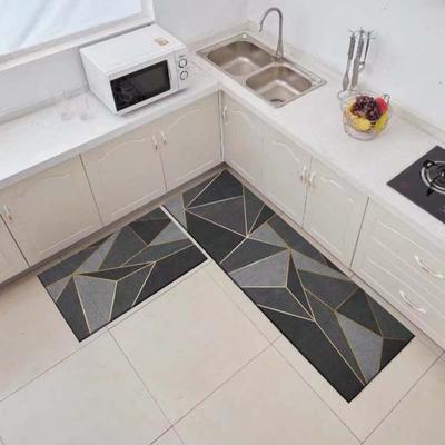 Washable Kitchen Mat Non -Slip Carpet Bedroom Living Room Long Rug For Floor Household Balcony Laundry Room Entrance Doormat
