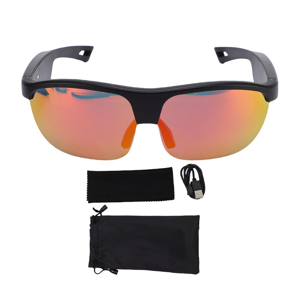 AI Smart Glasses with Speaker Mic Bluetooth Sunglasses Supports 100 Languages Translation for Music