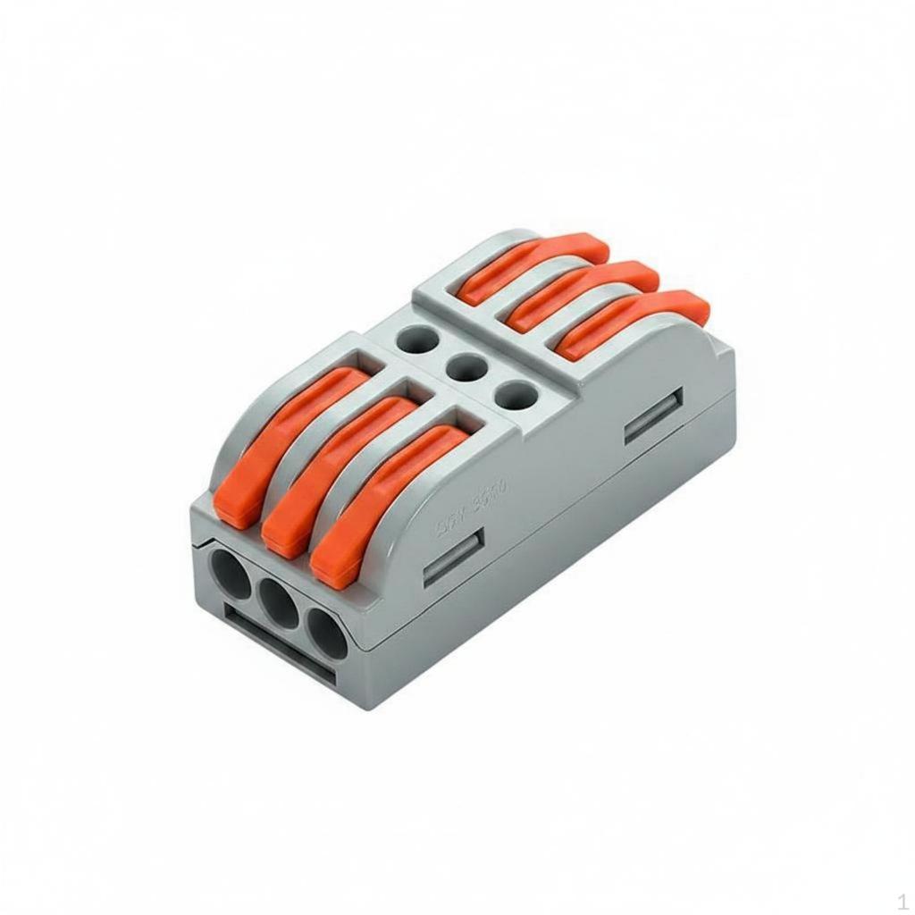 50 Pieces Quick Connect Wire Connector Easy Wiring Reusable Electrical Hardware