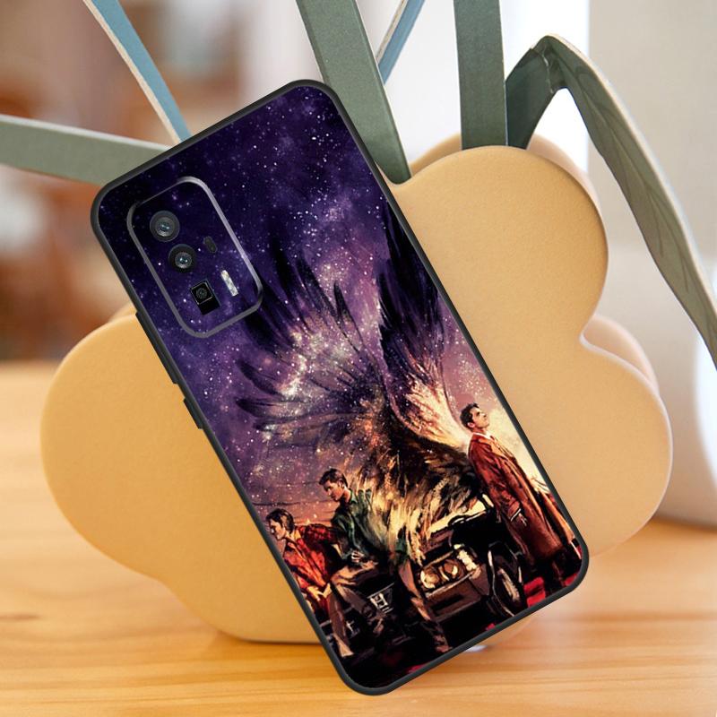Angel Castiel Supernatural Case For Xiaomi 14 13 Ultra 11T 12T 13T Pro 12 Lite POCO F6 F5 X6 M6 Pro X5 X3 F3 M5s Cover