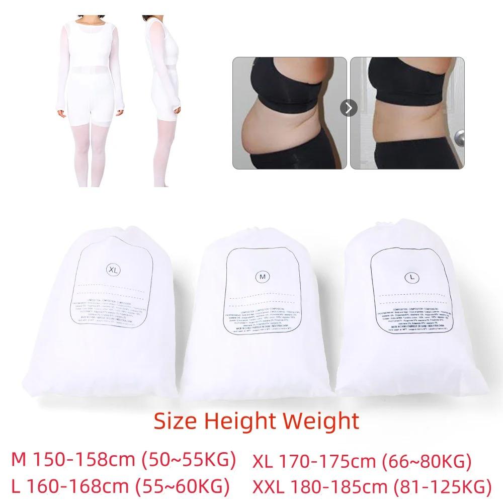 10PCS Hot Sale Slimming Suit Vacuum Roller Massage Shaping Bodysuits Body Slimming Beauty Suit