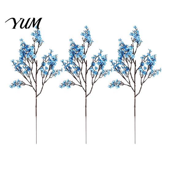 Orange Silk Plants for Halloween Decoration Realistic Artificial Flowers Autumn Home Decoration, Floral Lifelike Branches Seasonal Display Table