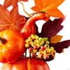 Autumn Pumpkin Sturdy Table Centerpiece Thanksgiving Artificial for Mantel, Fireplace, Desk,