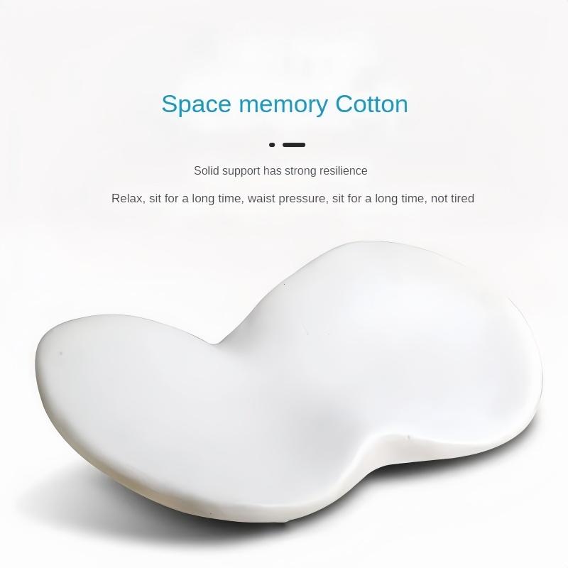 2 in1 Multifunctional Cushion Universal Memory Car Lumbar Pillow Support Driver Back Pain Relief Increased Height Buttocks Pad