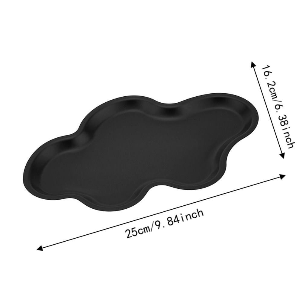 Rust-proof Key Serving Plate Modern Design Decorative Tray  Bathroom Counter
