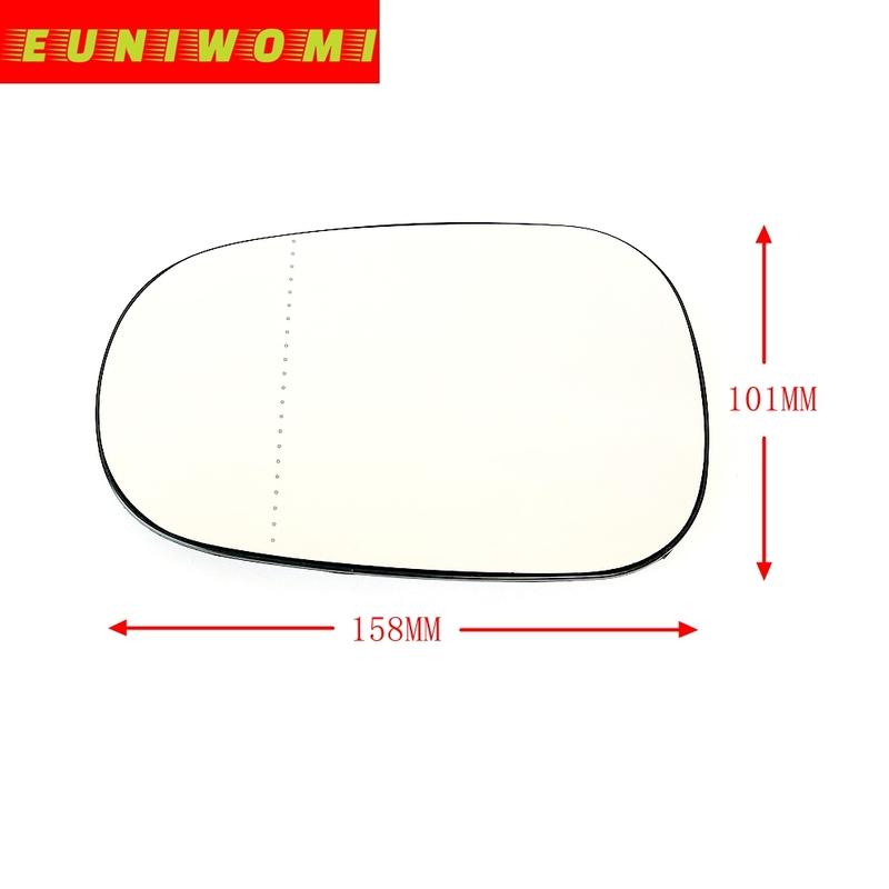Heated Car Mirror Glass for Renault Clio Mk2 1994-2005 / Megane I 1995 - 2003  / MODUS 2004-2008   7701040426