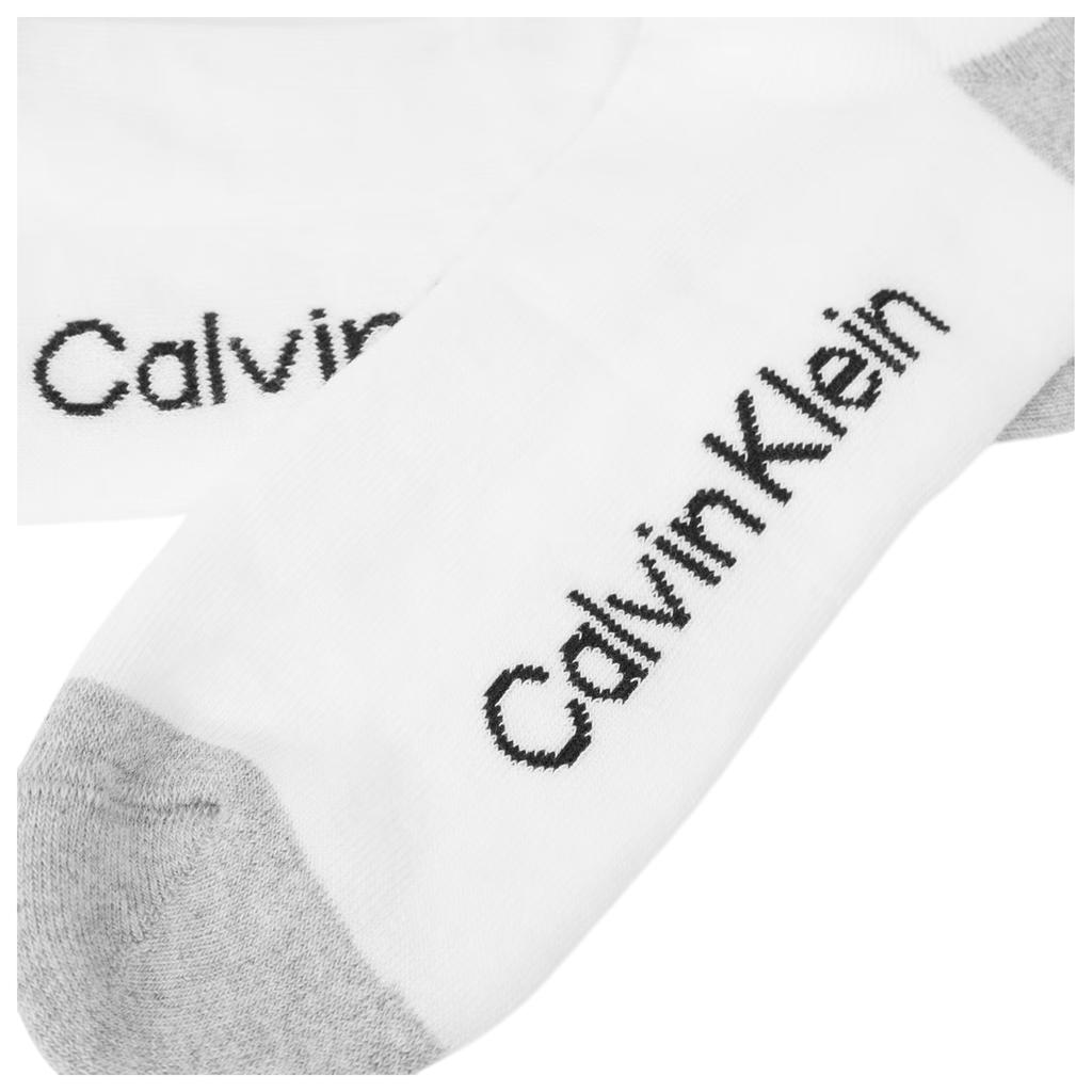 Calvin Klein Mens Logo Trainer Socks (Pack of 3)