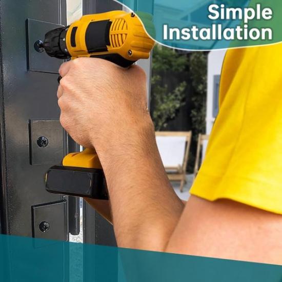 Entry Door Replacement Hinge Kit, Camper Door Hinge for 5th Wheel Travel Trailer