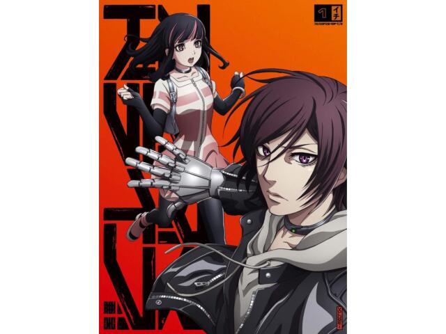 Akudama Drive Vol.1 First Limited Edition Blu-ray+CD+Booklet GNXA-7451 NEW