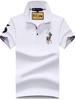 Authentisches Paul Herren Kurzarm-Polo mit Pferdelogo, gesticktem Kragen, Übergröße lockere Passform