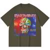 230 g/m² 100% Baumwolle Heavy Metal T-Shirt Rockband Beliebte Musik Druck Unisex Schweres Baumwoll-T-Shirt