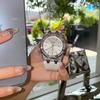 CILOA Neue Damen Elegante Mode Quarz Uhr - Voll Diamant Lederarmband Wasserdicht