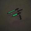 VK63 Hands Watch Accessories 6 Watch Pins Black Pointer Green Glow Suitable for VK63 Quartz Movement Modified Watch Hands