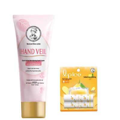 Mentholatum Hand Cream & Lemon Lip Balm Duo