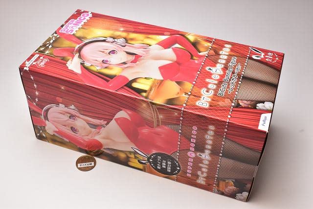 Super Sonico BiCute Bunnies Figure Red Color Ver. Figure 1 Type