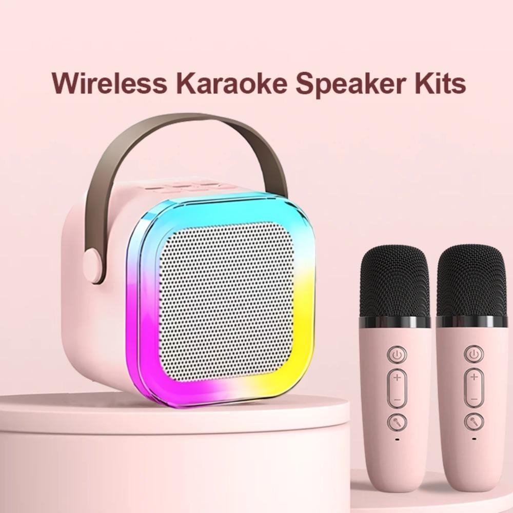 

Portable Speaker K12 Karaoke Machine Wireless Bluetooth Small Speaker Karaoke Entertainment Kids