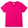 Cross-Border Pure Cotton Custom Short-Sleeve Men's and Kids' T-Shirts with Solid Color Styles for School Uniforms and Team Apparel
