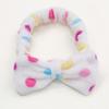 Spa Hoofdband Strik Haarband voor Gezicht Wassen Vrouwen Huidverzorging Hoofdbanden Elastische Make-up Hoofdband Koraal Fleece Gezichtswas Hoofdband
