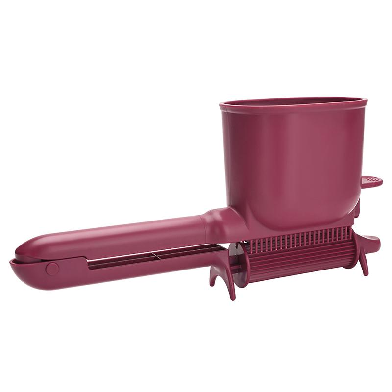 1Pcs Professional Hair Dyeing Tool 2-In-1 Automatic Roller Comb With Smooth Brush Dye Salon Hair Care Plastic Salon Hairdressing