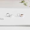 Love Pendant: S925 Sterling Silver Heart-Shaped Jewelry with Colored Zircon, DIY Handmade Bracelet or Necklace.