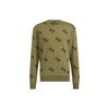 adidas Sweatshirts Unisex Green Crew Neck Moderate Regular HE7448