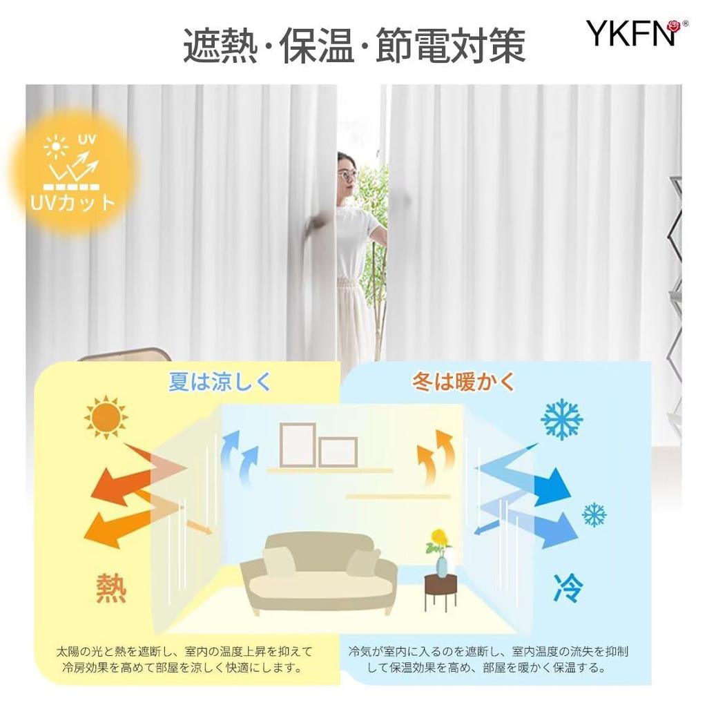 YKFN Opaque Lace Set of 90cm Long x 100cm Affordable Blackout Curtains for Small UV Heat Sun Heat Energy Adjustable Nordic Solid and Perfect for Bay