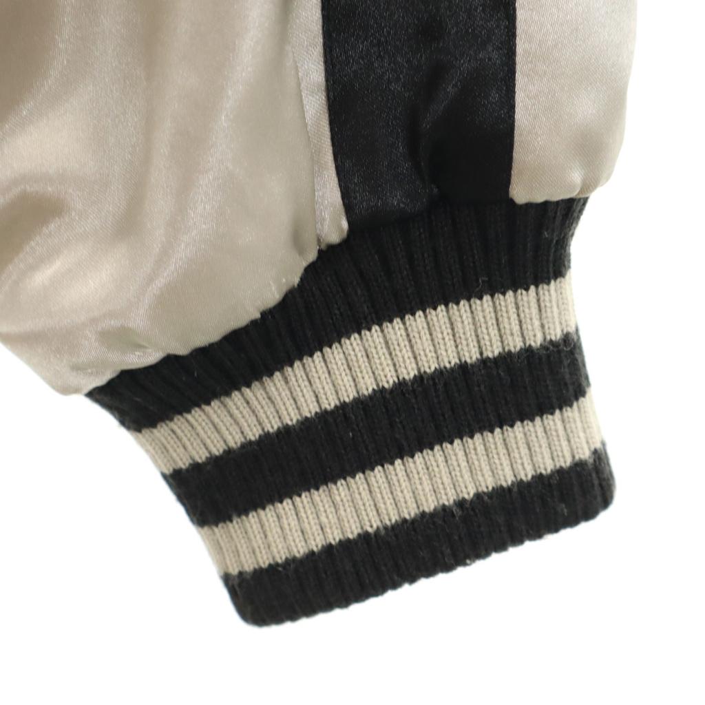 Drachenstickerei auf dem Rücken Sukajan M schwarz japanisches Muster Wattierung Herren Gebraucht