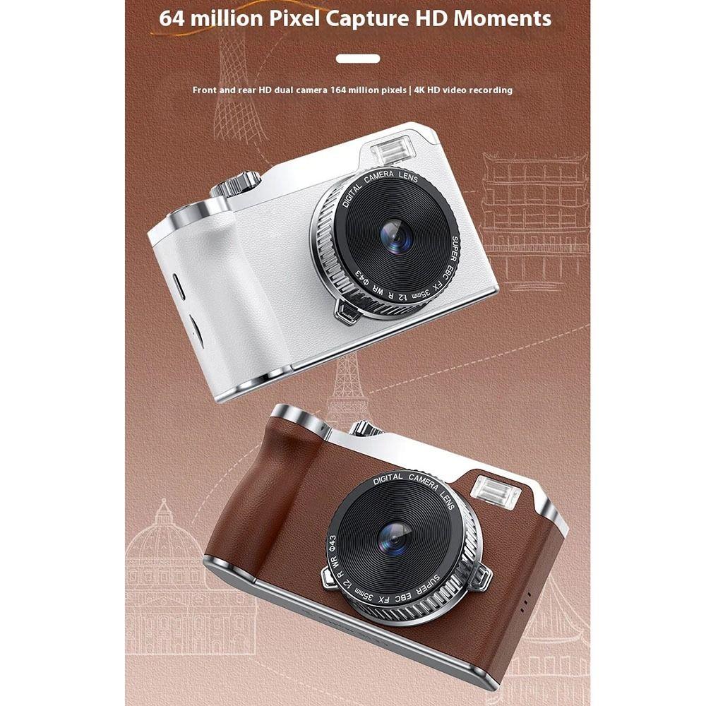 Autofocus Entry-Level CCD Camera 16x Zoom 64MP Photography Video Camcorder  Video Recording
