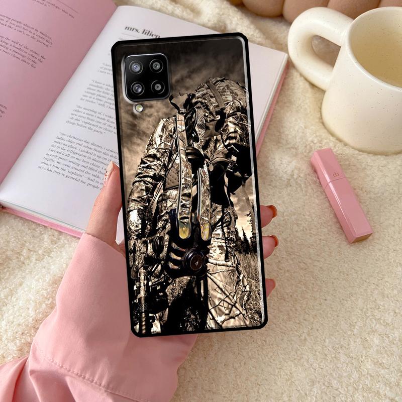 Hunting Animal and Fishing Man For Samsung Galaxy A06 A16 A26 A36 A56 A52 A53 A33 A13 A34 A54 A14 A15 A35 A55 A22 A32 Case