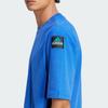 Adidas Originals EQT SS25 Vintage Wash Series Nautical Sports Fashion Crew Neck Short Sleeve T-Shirt Men T-Shirts Blue JD0653