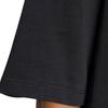 Adidas Essentials Loose Cotton Crew Neck Short Sleeve T-Shirt Women Tops Black IY7321