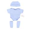 Puppenkleidung für 7,87 Zoll Babypuppen Kleidung Spielzeugpuppen Zubehör Geeignet für 20cm Puppe Strampler Pullover Puppenkleidung Zubehör