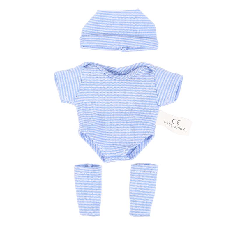 Puppenkleidung für 7,87 Zoll Babypuppen Kleidung Spielzeugpuppen Zubehör Geeignet für 20cm Puppe Strampler Pullover Puppenkleidung Zubehör