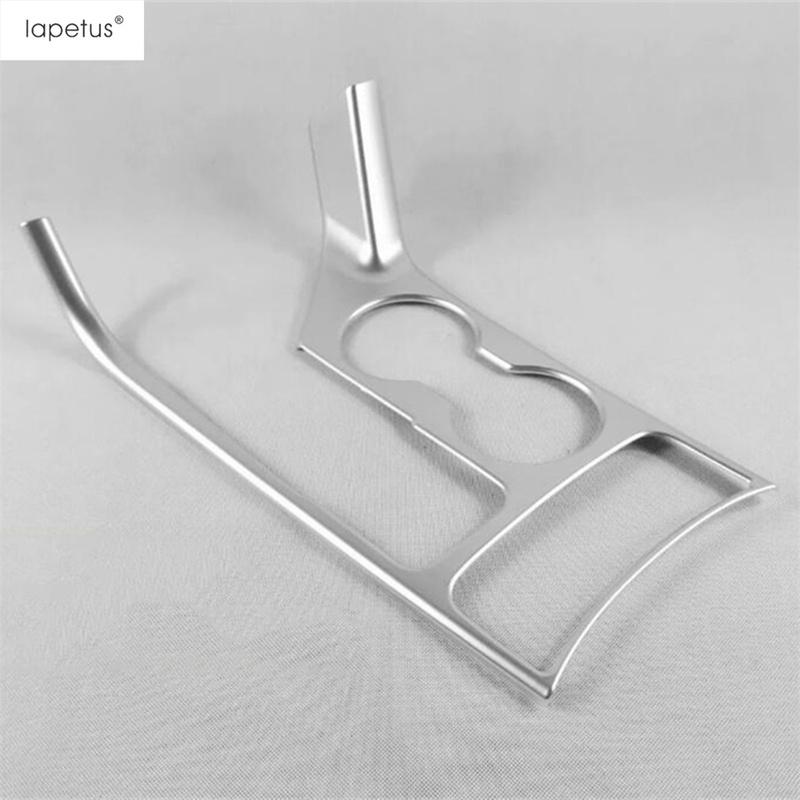 Central Control Gear Shift Panel Water Cup Holder Frame Decoration Cover Trim For KIA Sportage 2016 -  ABS Matte Accessories