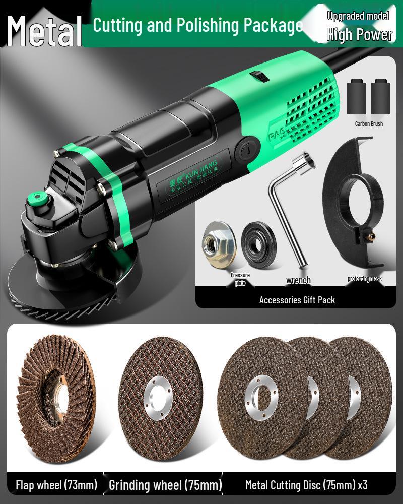 Compact Electric Saw for Wood, Tile, Grout, Metal, Aluminum Alloy - Handheld Home Tool